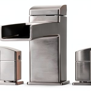 Pfister Roman Tub Faucet Brushed Nickel Waterfall Spout-0