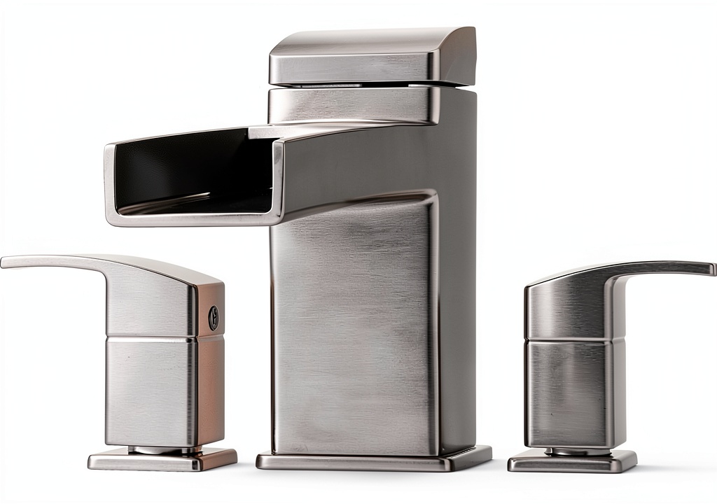 Pfister Roman Tub Faucet installed in a modern bathroom