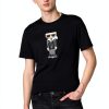 Karl Lagerfeld Paris Mens T-Shirt Regular Fit Crew Neck-0