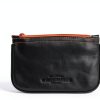 4th Generation Leather Tobacco Pipe Bag Zipper Black-2
