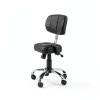 Spa Source Hydraulic Swivel Saddle Stool Salon Office-0