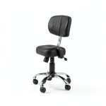 Spa Source Hydraulic Swivel Saddle Stool Salon Office-0