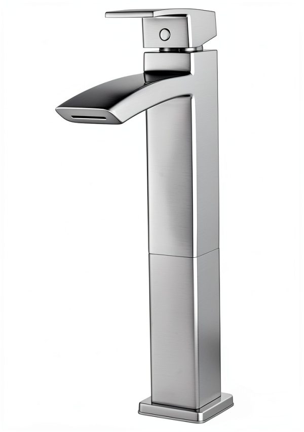 Pfister Kenzo Brushed Nickel Bathroom Faucet Modern Design-0