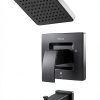 Pfister Shower System Contemporary Matte Black Metal-0