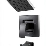 Pfister Shower System Contemporary Matte Black Metal-0