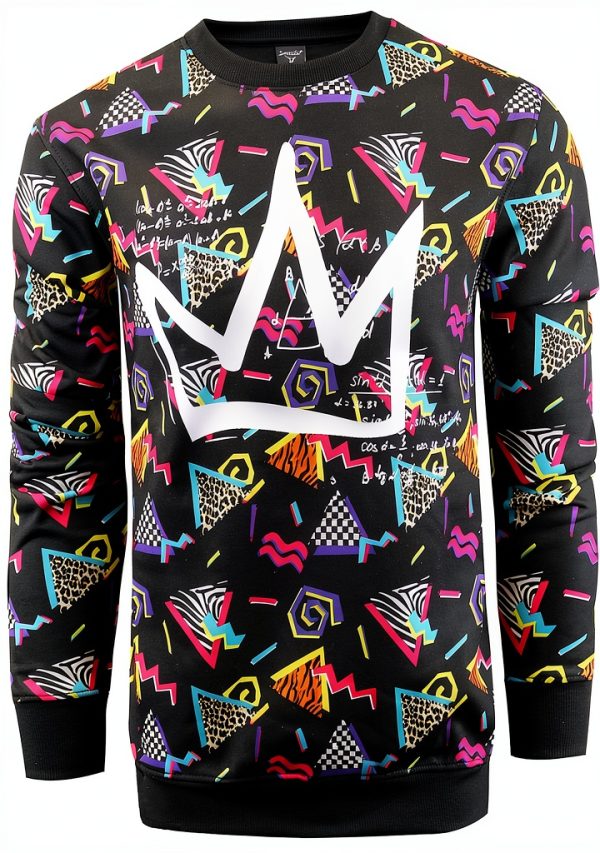 Screenshot Brand Mens Sweatshirt Urban Streetwear Cotton-3