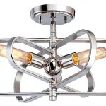 Designers Fountain Silver Ceiling Fan Modern Aluminum Living-0