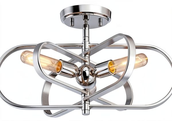 Designers Fountain Silver Ceiling Fan Modern Aluminum Living-0