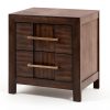 Kenzo Nightstand Walnut Wood Modern Bedroom Furniture Matrix-1
