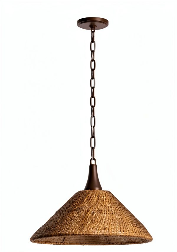 Troy Lighting Pendant Bronze Leaf Iron Contemporary-2