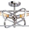 Designers Fountain Silver Ceiling Fan Modern Aluminum Living-2