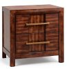 Kenzo Nightstand Walnut Wood Modern Bedroom Furniture Matrix-0