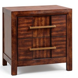Kenzo Nightstand Walnut Wood Modern Bedroom Furniture Matrix-0