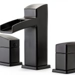 Pfister Bathroom Faucet Matte Black Pull Down Sprayer-0