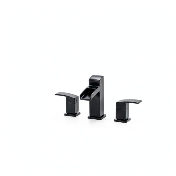 Pfister Bathroom Faucet Matte Black Pull Down Sprayer-3