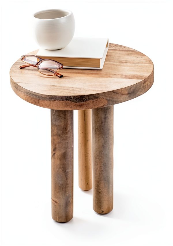 Kenzo End Table Kate and Laurel Modern Wood Nightstand-5