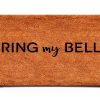 Calloway Mills Doormat Coir Vinyl Backing Ring My Bell-1