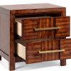 Kenzo Nightstand Walnut Wood Modern Bedroom Furniture Matrix-3