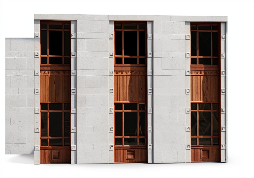 Pavo Monitor Arm mounted on a wooden desk with cables organized