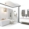 Pfister Kenzo Bathroom Faucet Brushed Nickel Ribbon Spout-3