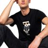 Karl Lagerfeld Paris Mens T-Shirt Regular Fit Crew Neck-2
