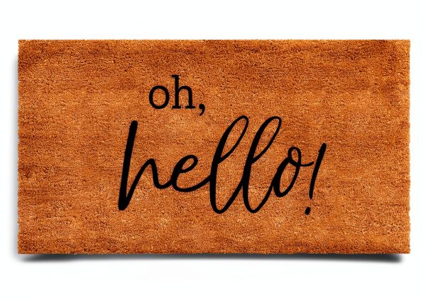 Calloway Mills Outdoor Doormat Oh Hello Durable Coir-2