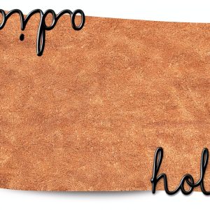 Calloway Mills Doormat Cursive Hola Adios Coir Vinyl-0