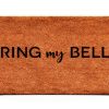Calloway Mills Doormat Coir Vinyl Backing Ring My Bell-0