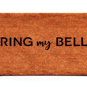 Calloway Mills Doormat Coir Vinyl Backing Ring My Bell-0