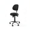Spa Source Hydraulic Swivel Saddle Stool Salon Office-2