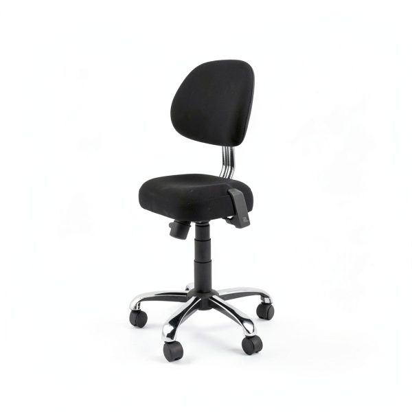 Spa Source Hydraulic Swivel Saddle Stool Salon Office-2