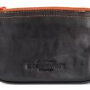 4th Generation Leather Tobacco Pipe Bag Zipper Black-0