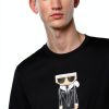 Karl Lagerfeld Paris Mens T-Shirt Regular Fit Crew Neck-4
