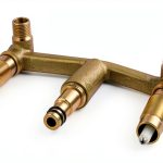 Pfister Brass Bathroom Faucet Wall Mount Lead Free-0