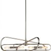 Kenzo 4 Light Island Polished Nickel Ceiling Fan App Control-0