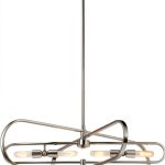 Kenzo 4 Light Island Polished Nickel Ceiling Fan App Control-0