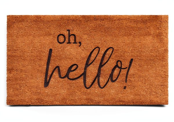 Calloway Mills Outdoor Doormat Oh Hello Durable Coir-0