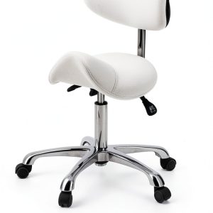 Spa Source Kenzo Saddle Stool Hydraulic Swivel Salon Stool-0