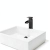 Matte Black Bathroom Faucet Pfister Metal Design-4