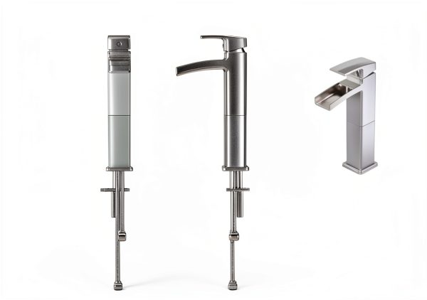 Pfister Bathroom Faucet Brushed Nickel Pull Down-1