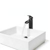 Matte Black Bathroom Faucet Pfister Metal Design-5
