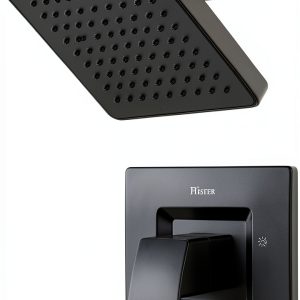Pfister Matte Black Shower Trim Contemporary Wall-0