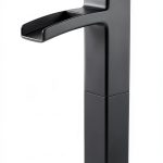 Matte Black Bathroom Faucet Pfister Metal Design-0